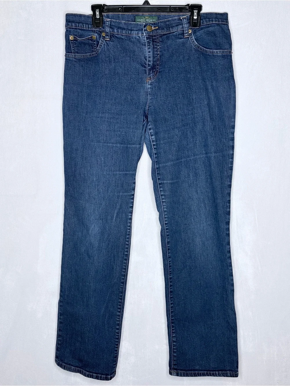 Lauren Ralph Lauren Mid Rise Straight Jeans